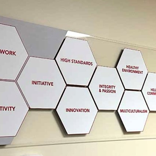 Interior Wall Graphics & Dimensional Letters
